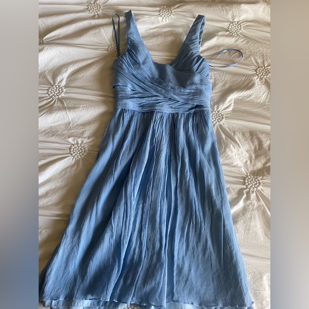 Blue j crew dress